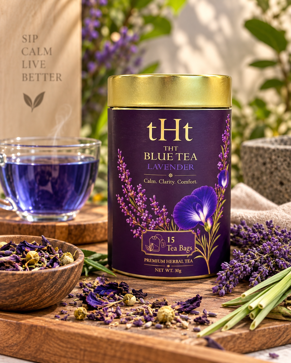 Blue Tea Lavender