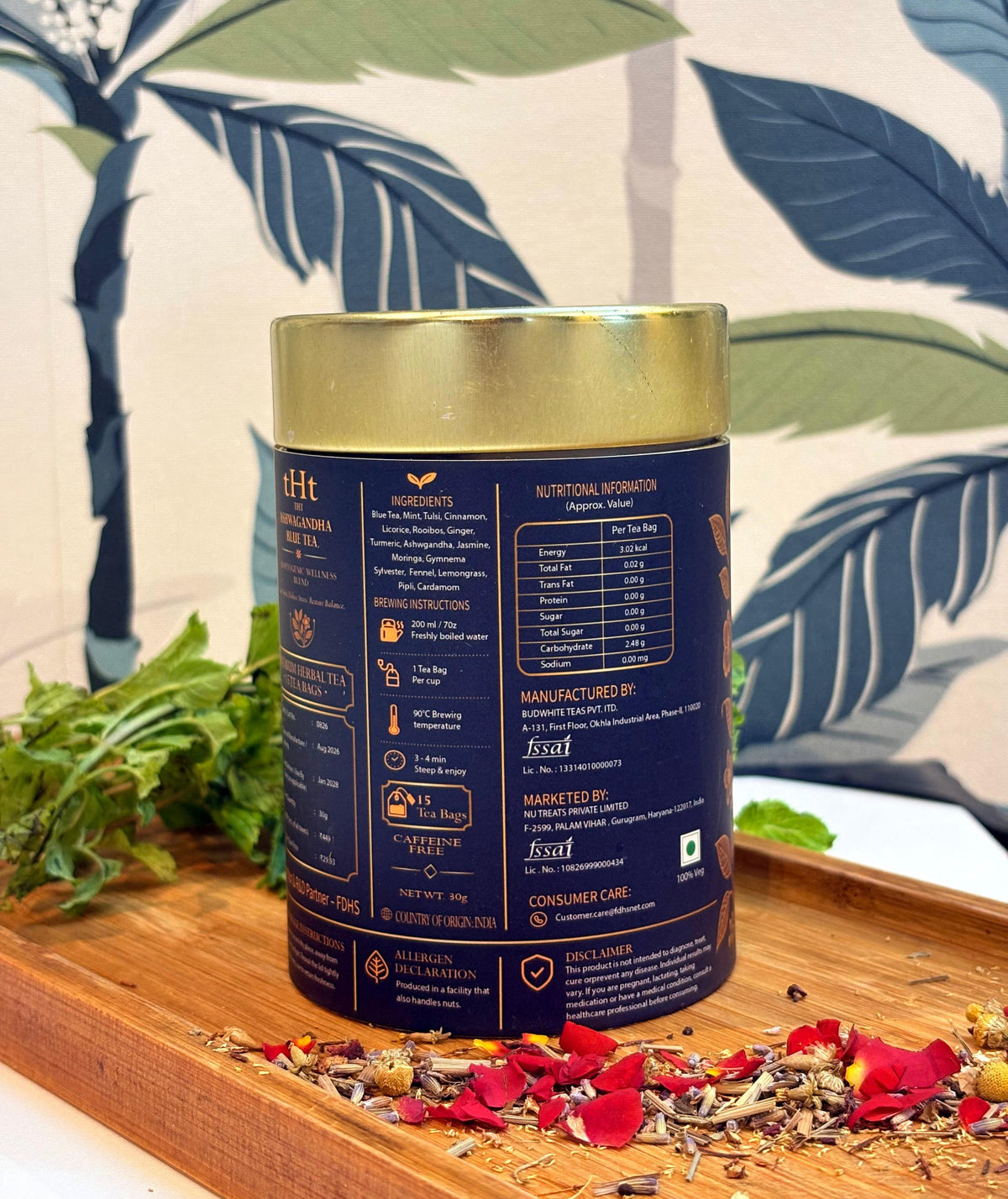 Ashwagandha Blue Tea