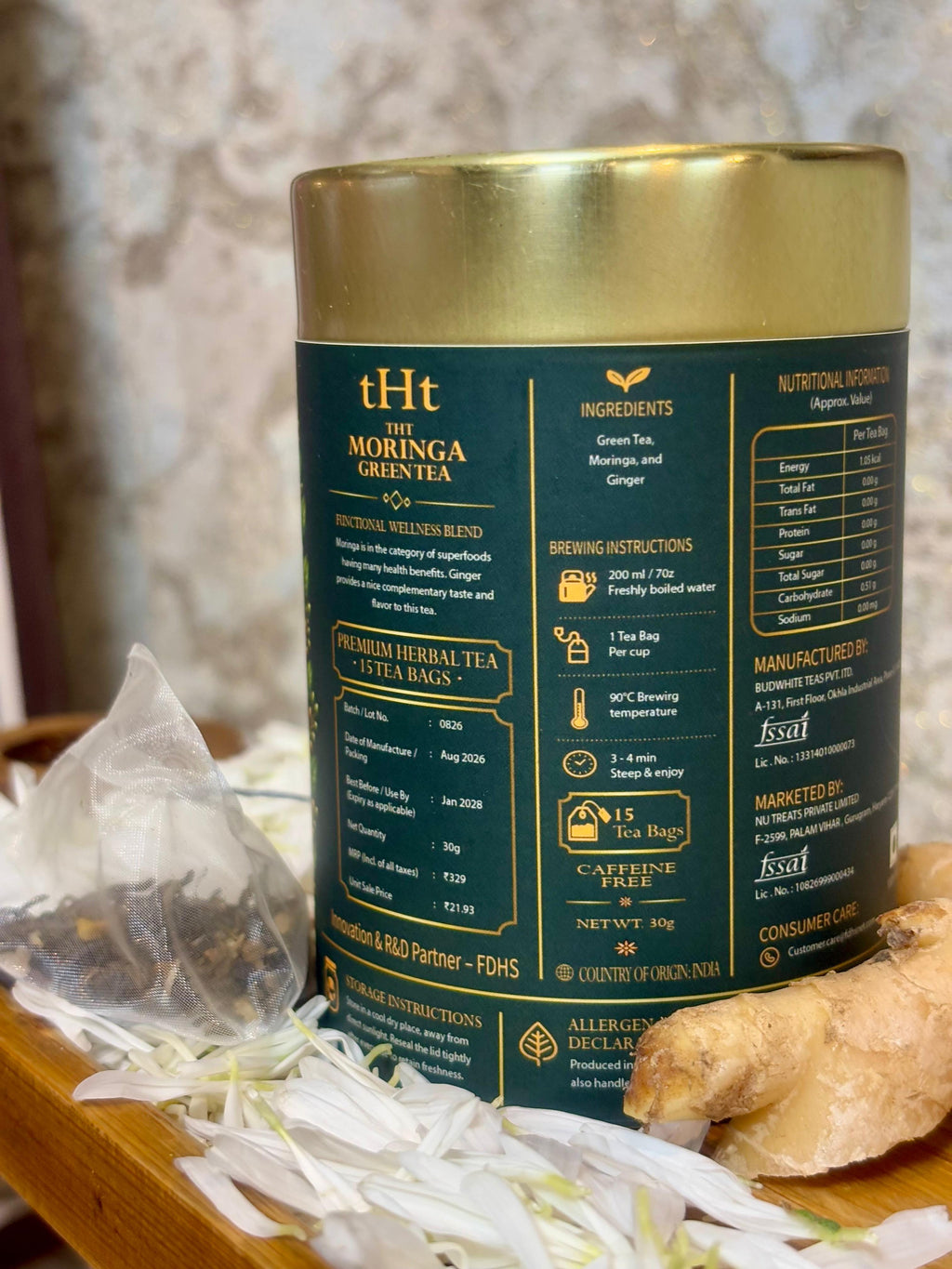 Moringa Green Tea